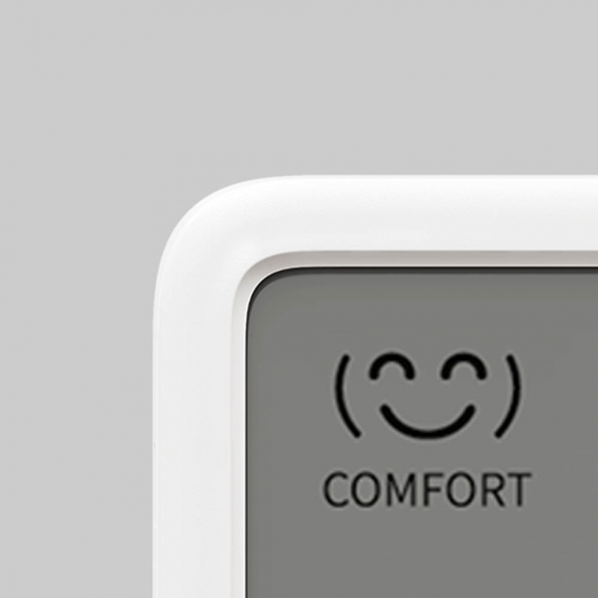 SwitchBot smart thermometer hygrometer-comfort indicator, visual emoji